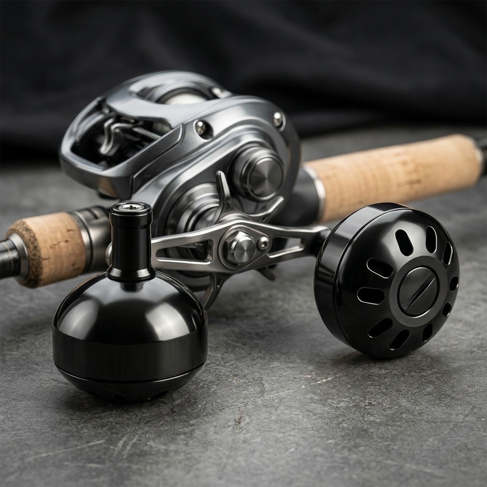 CNC Aluminum Knob Fishing Reel - Reel Handle 评论和价格