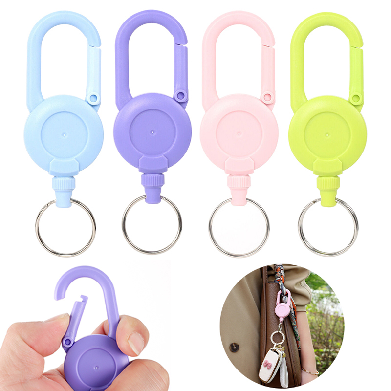 Macaron Color Retractable Keyc - Conventional Reel 评论和价格