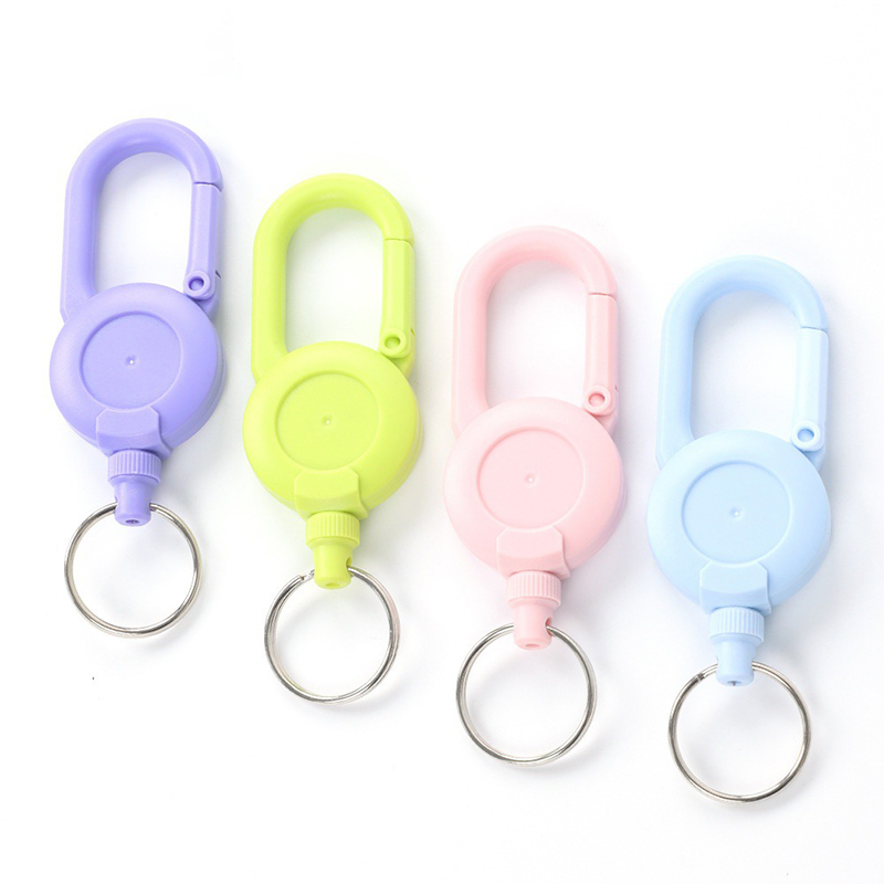 Macaron Color Retractable Keyc - Conventional Reel 评论和价格