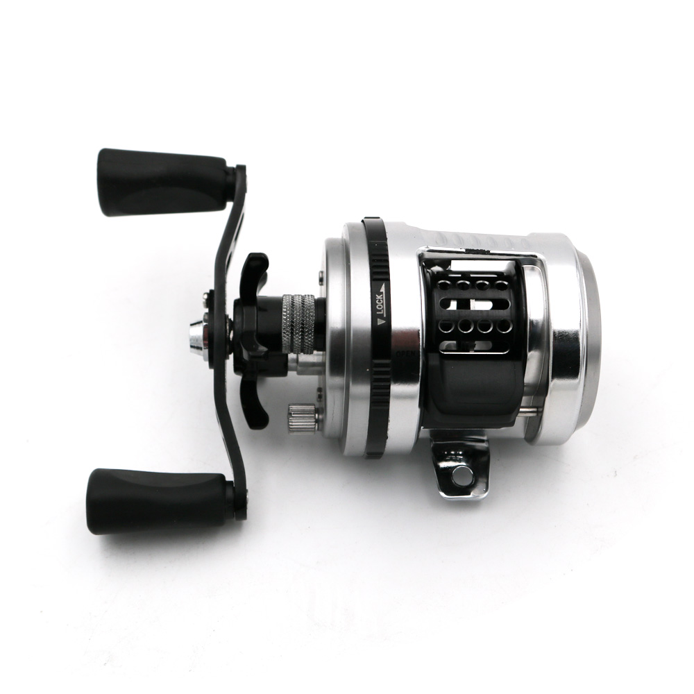 Bait Casting Reel DX Small Dru - Ice Fishing Reel 评论和价格