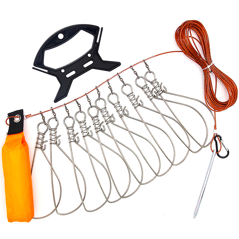 New 5-snap Float Fish Stringer - Conventional Reel 评论和价格