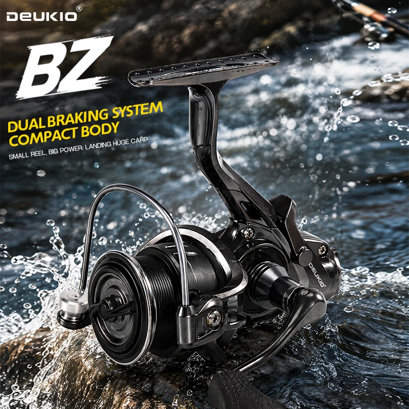 DEUKIO Mini Double Brake Desig - Ice Fishing Reel 评论和价格