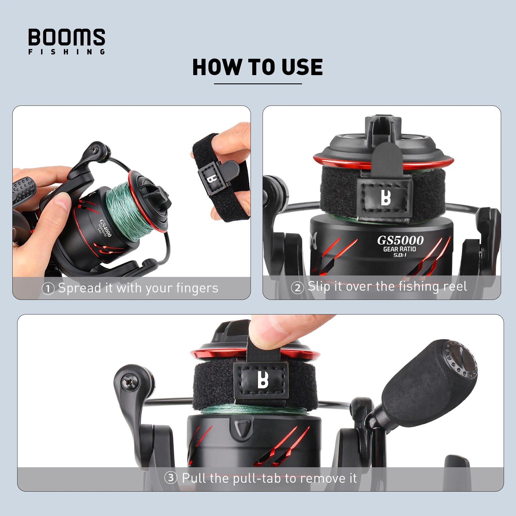 Booms Fishing SB1 4Pcs Spinnin - Spinning Reel 评论和价格